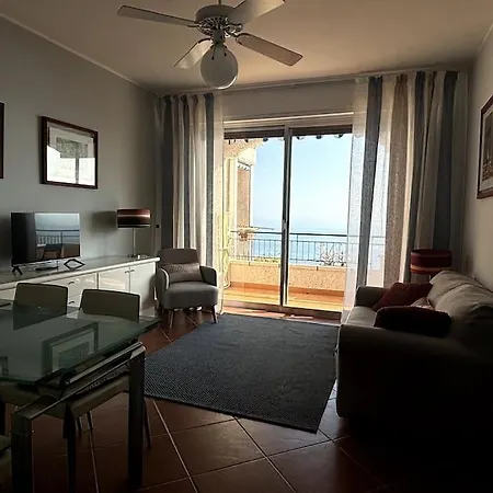شقة Hostfacile - Eden Rock - 2 Bedrooms Sea View Pool Mortola Superiore